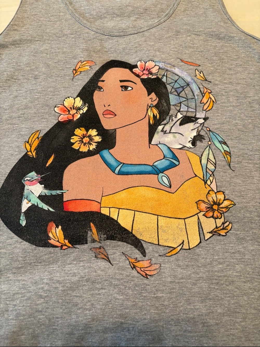 Disney Pocahontas Tank Top T Shirt